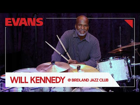 Will Kennedy in Conversation at Birdland Jazz Club | EVANS Drumheads