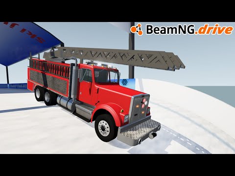 BeamNG drive Сars High Jumping Crashes