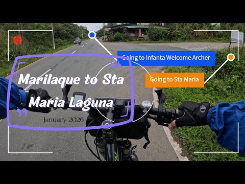 Marilaque to Sta Maria Laguna Town Proper Walkthrough (Unedited)
