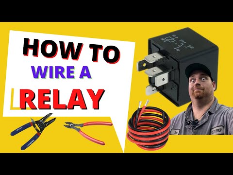 How to wire a 12 volt relay ( IT’S Easy)