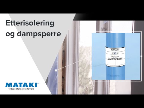 Etterisolering og dampsperre | Rehabilitering