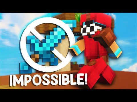 Bedwars with NO WEAPONS!