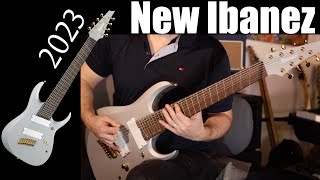 was that a lick that actually used all 8 strings? Wizardry! 😂（00:01:40 - 00:02:19） - Ibanez Release MONSTER 8 String Guitar