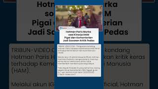 Hotman Paris Sentil Menteri HAM Natalius Pigai, Desak Prabowo Evaluasi hingga Bubarkan Kementerian