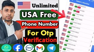 Bypass OTP with Virtual Phone Number || Receive SMS Online || Usa Free Phone number