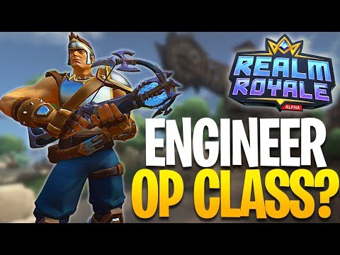 Realm Royale Gameplay | Engineer OP? (Paladins Battlegrounds)