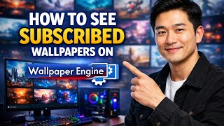How to SEE SUBSCRIBED WALLPAPERS on Wallpaper Engine (Step by Step)