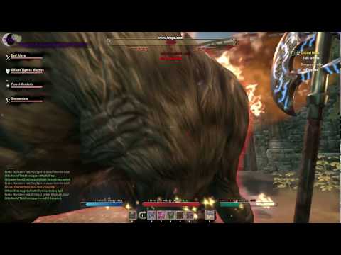 ESO dungeon gameplay- Falkreath Hold