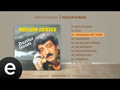 Müslüm Gürses - Konuşsana Bir Tanem (Official Audio)
