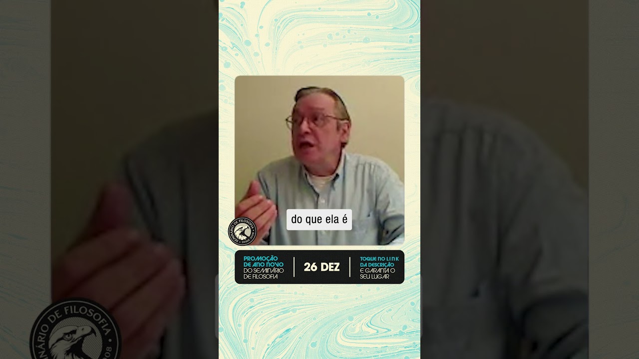 A sua opinião é uma resposta a que pergunta? | Olavo de Carvalho