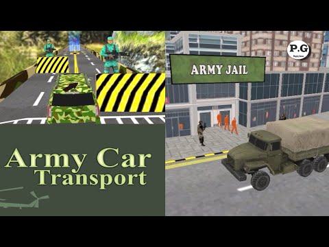 Army Vehicle transportation military car shipping game | transport simulator