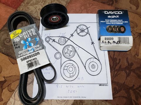 Workhorse 8.1 Vortec Owners How to Install a Air conditioner Bypass So Your Not Left Stranded.