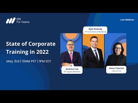 Online Corporate Training A Roadmap to Developing High Performing Finance Teams CFI Webinars