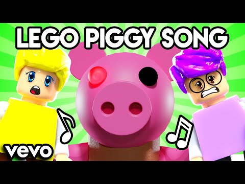 LEGO ROBLOX PIGGY SONG! 🎵 (THE MILK SONG, ROBLOX SONGS, THE DONUT SONG + MORE!)