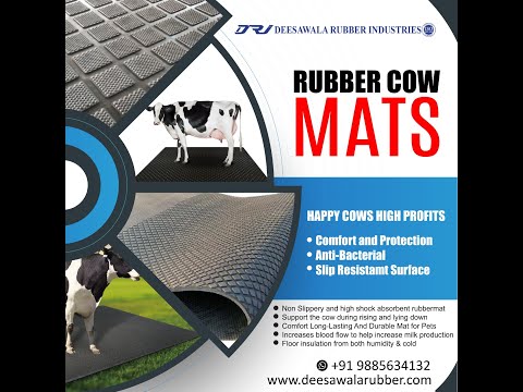 Cow Rubber Mats