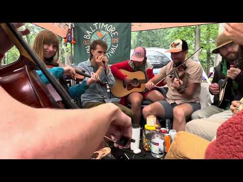 Billy in the Low-ground Bottoms- Baltimore & friends Old-time Jam Clifftop 2023