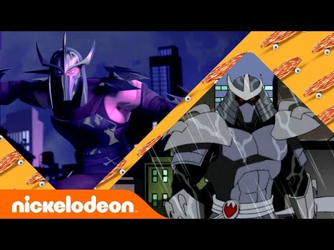 Turtles vs. Shredder ⚔️ (First Fight Mashup) | #TurtlesTuesday