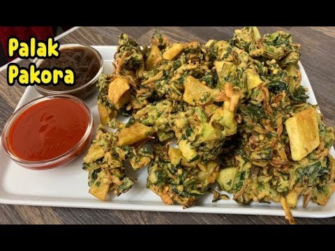 Palak Pakora Recipe /Pakora Recipe Pakistani By Yasmin Cooking Video