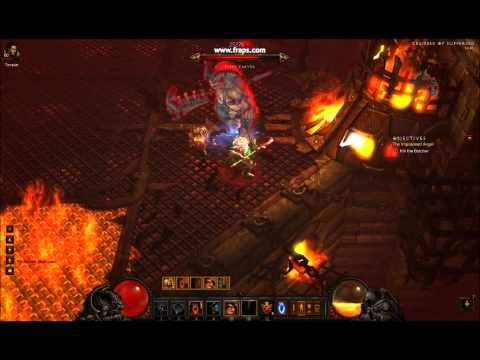 Diablo 3 Barbarian Inferno - A Brief Butchering