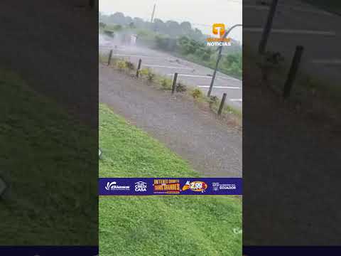 Video muestra momento exacto del choque que dejó 4 fallecidos en la vía Santo Domingo-La Concordia