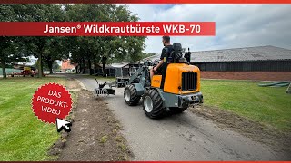 Jansen Hydraulická kefa na burinu WKB-70 SN102