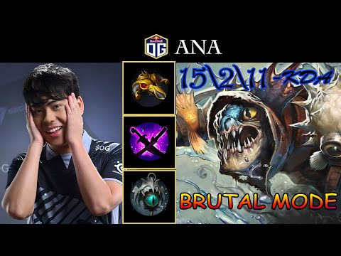 DOTA 2 | SLARK SAFELANE dota 2 | PRO GAME PLAY | ANA |