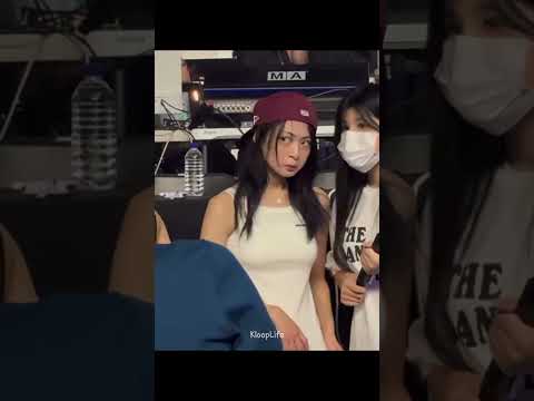 When YG’s daughter whispered this to Ahyeon… #kpop #shorts #ahyeon