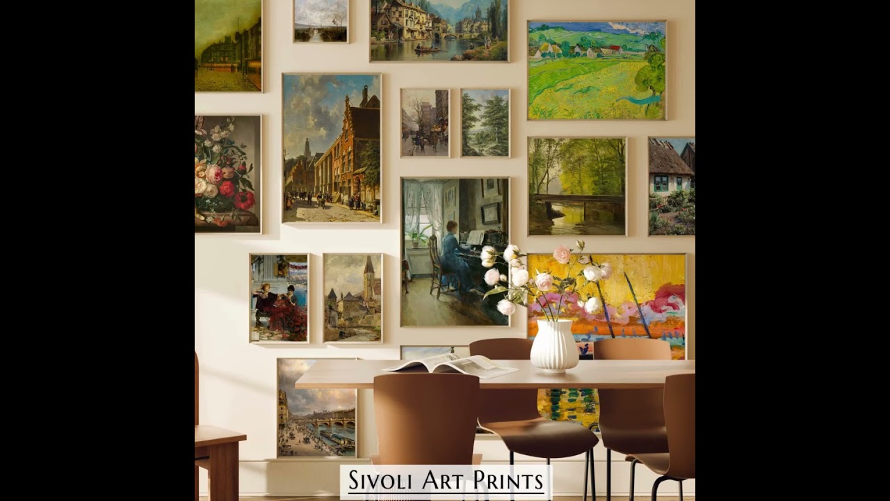 1000 Classical Paintings in High Resolution Collection Set 4