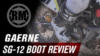Gaerne SG-12 Motocross Boot Review