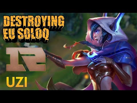 Destroying EU SoloQ: RNG Uzi - Xayah Bot Lane - KDA 15/3/5