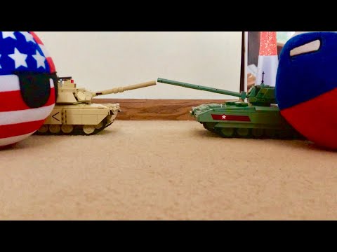 United States Vs. Russian Federation  (Countryballs Edition)