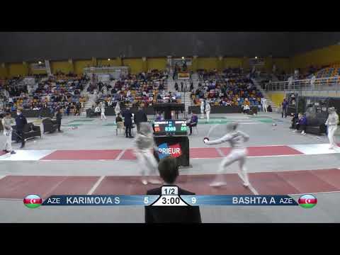Orleans GP 2021 SWS - L64 - Karimova AZE v Bashta AZE