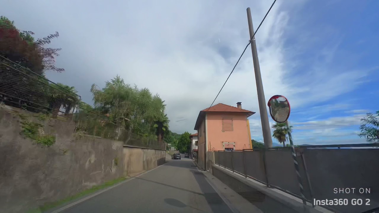 Driving from Arona to Sancarlone | Lake Maggiore | Piemonte | Italy