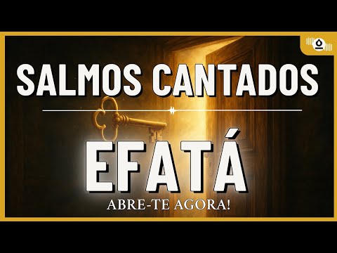 Ouça o Som Profético, Vai Romper! Salmos Cantados EFATÁ: Curas, Portas Abertas, Dinheiro Chegando!