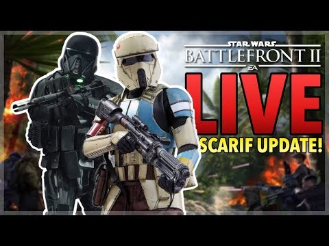 Scarif + New Skins! Last Update Ever! Star Wars Battlefront 2 Live