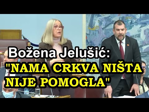 Božena Jelušić: Crkva nama (pokretu URA) NIŠTA NIJE POMOGLA; Dragan Krapović joj replicirao