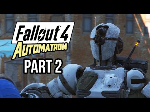 Fallout 4 Automatron Gameplay Walkthrough Part 2 - HEADHUNTING