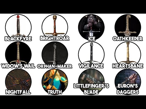 Every Valyrian Steel Sword Explained in 11 Minutes