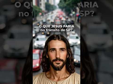 O Que Jesus Faria no Trânsito de São Paulo? #jesus #reflexão