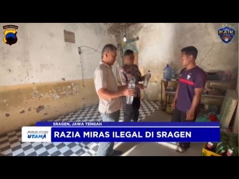 RAZIA MIRAS POLRES SRAGEN