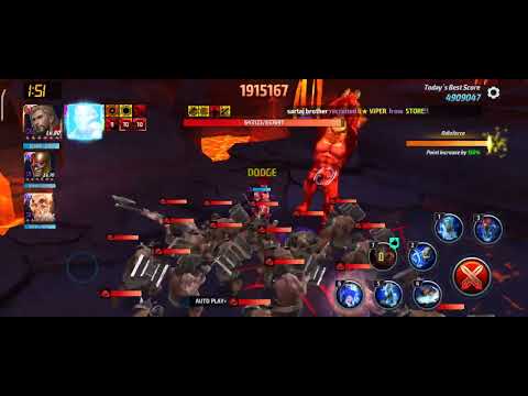 Marvel Future Fight - T4 Thor - 5.1m - Alliance Battle Legend - Fracture