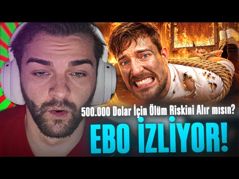 Ebonivon - MrBeast Watches "Would You Risk Death for $500,000?" | @MrBeast