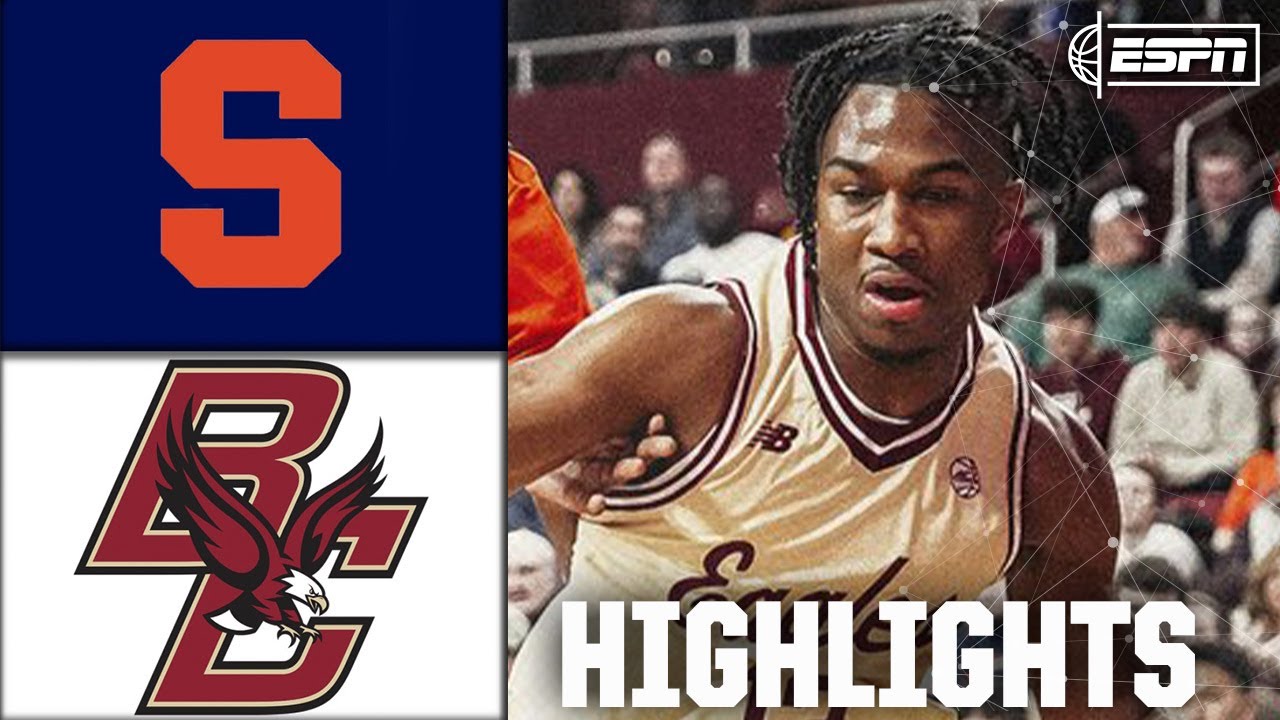 Syracuse Orange vs. Boston College Eagles | Full Game Highlights | ESPN College Basketball