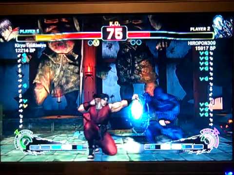 SSF4: Kiryu Tsukimiya (Guy) vs. HIROPON309 (Seth)