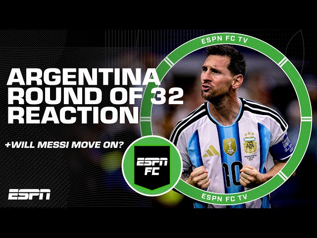 Argentina vs Cape Verde Round of 32 Live Reaction | ESPN FC