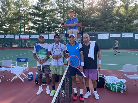 Basavareddy brothers ITF debut vs Purav Raja / Divij Sharan
