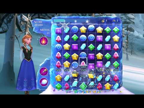 Frozen Free Fall: Snowball Fight - Level 76  -  No powerups