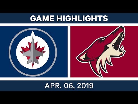 NHL Game Highlights | Jets vs. Coyotes – April 06, 2019