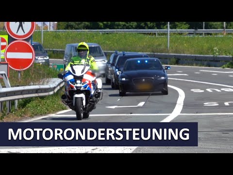 Politie | Motorondersteuning en andere diensten trainen voor de NAVO-TOP