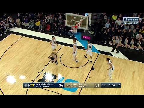 Michigan vs. Purdue: 2018 Big Ten Men's Basketball Tournament Highlights